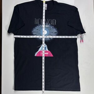 The Watcher in the Woods Comic Con Black Graphic Tee